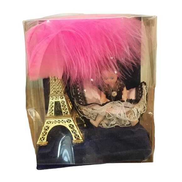 1960s Vintage Paris Souvenir Doll, New In Box - Picture 1 of 4